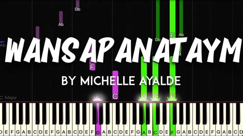 wansapanataym piano chords|MICHELLE AYALDE .